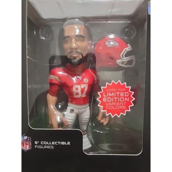 New Excite NFL Game Changers 6" #87 Travis Kelce Kansas City Chiefs figure - Picture 7 of 9